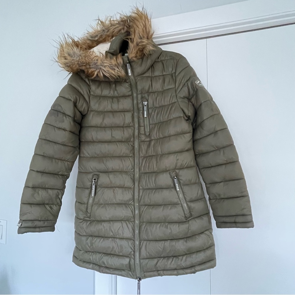 Superdry The Original Fuji Jacket size large green